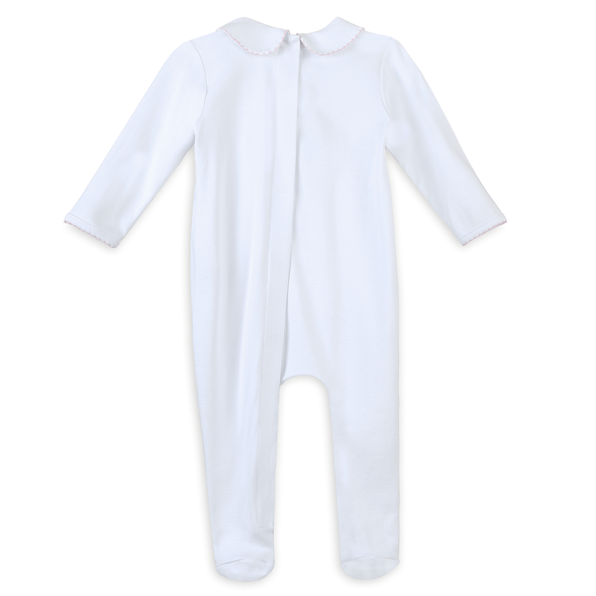 Lizzie's Classics Smocked Footie - Pink