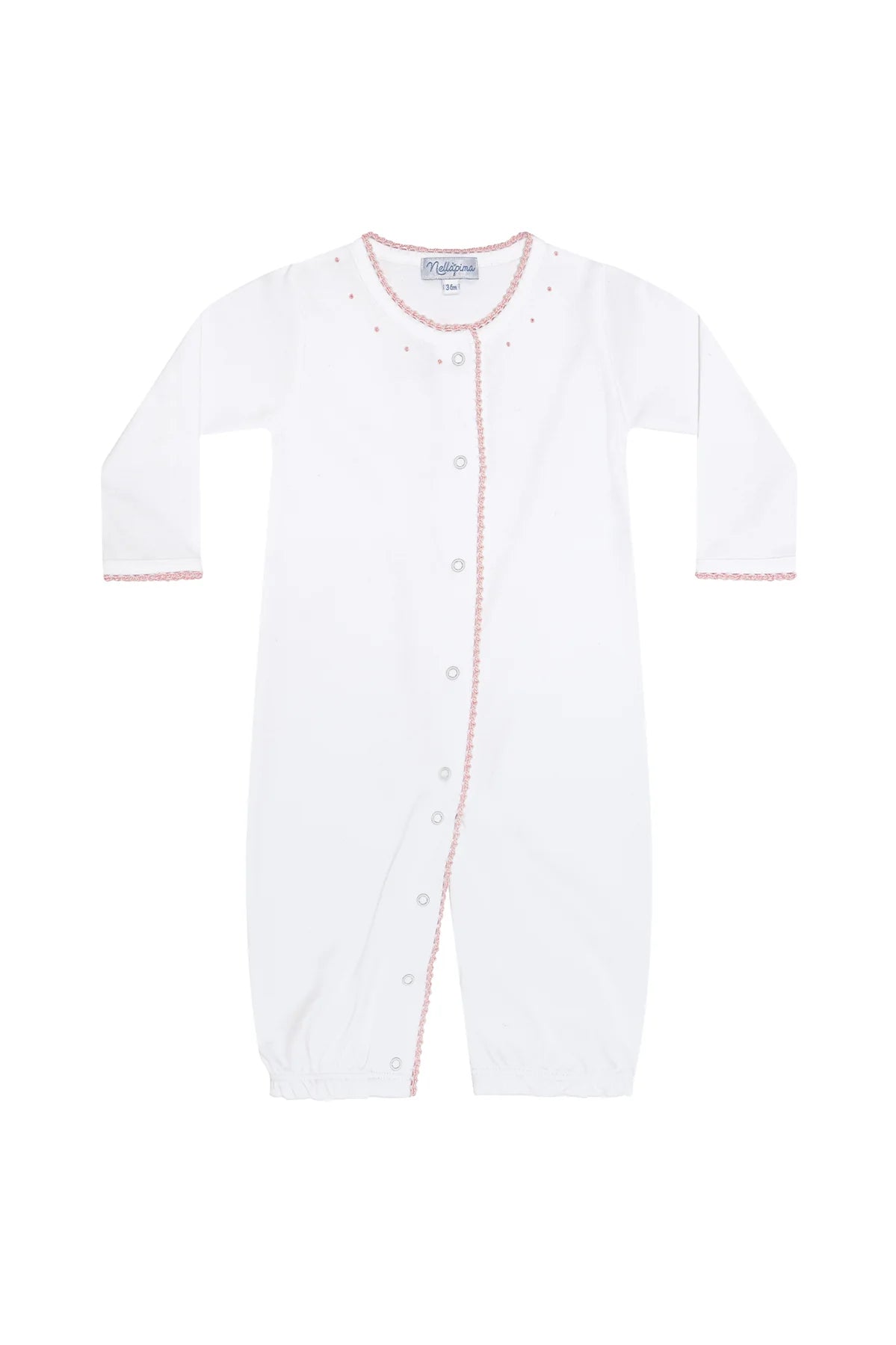 Pink Crochet Converter Gown