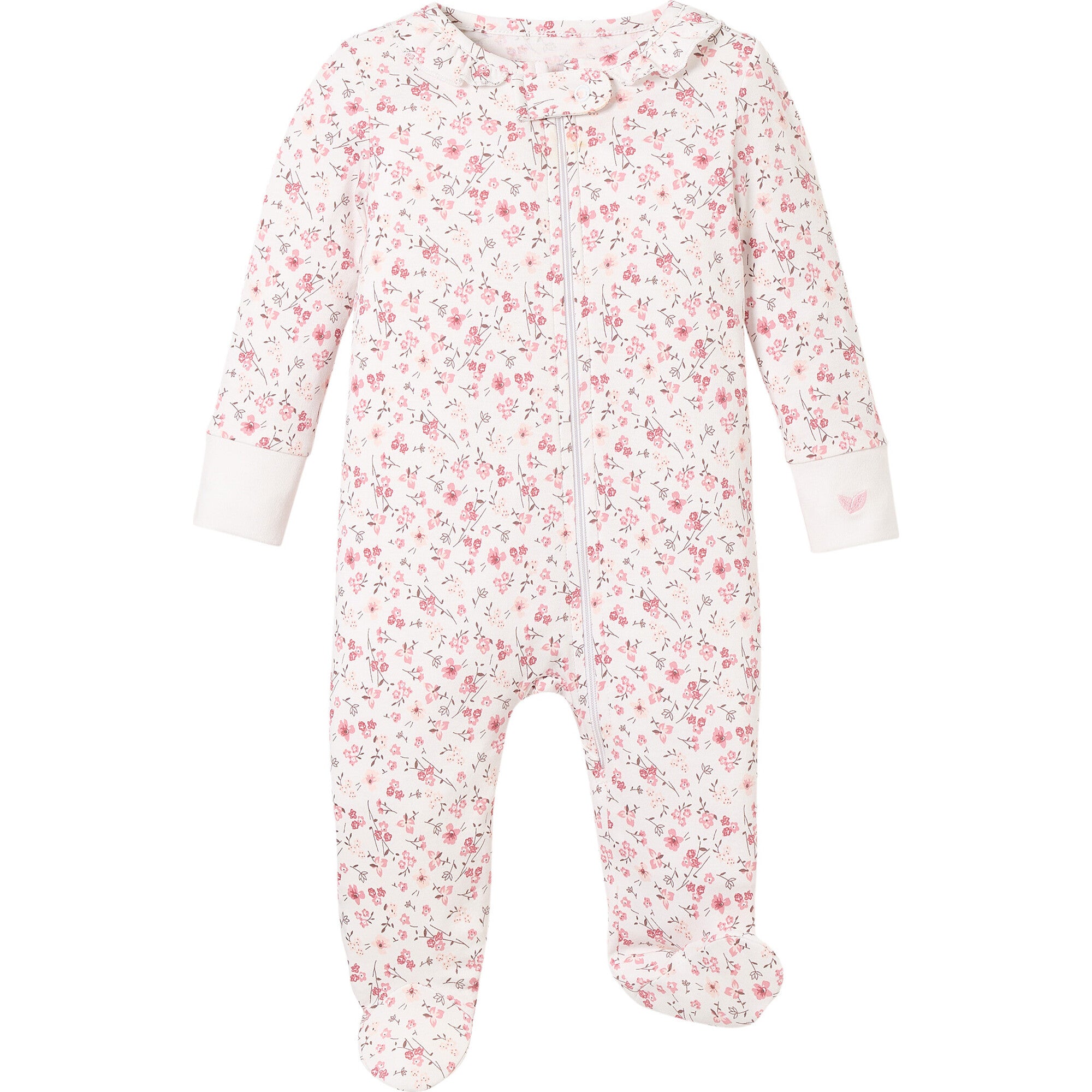 Baby's Pima Snug Fit Romper in Dorset Floral