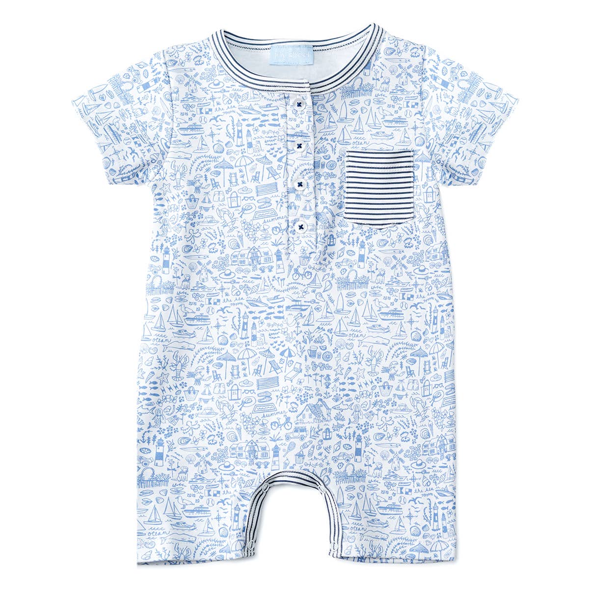 Seaside Boys Shortie Romper