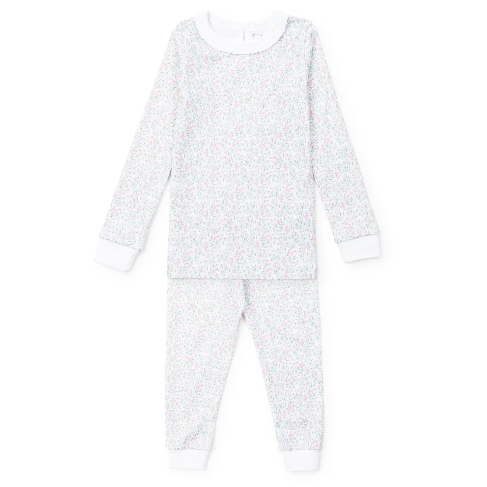 Ava Girls' Pajama Pant Set - Garden Soiree